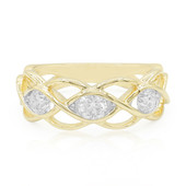 9K SI1 (G) Diamond Gold Ring (Annette)