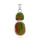 Ammolite Silver Pendant