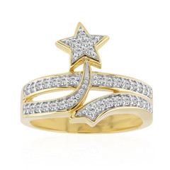 9K SI1 (G) Diamond Gold Ring