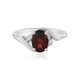 Indian Garnet Silver Ring