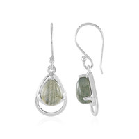 Labradorite Silver Earrings