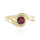 Raspberry Rhodolite Silver Ring