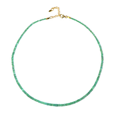 Zambian Emerald Silver Necklace