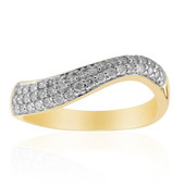 9K SI1 (G) Diamond Gold Ring (Annette)