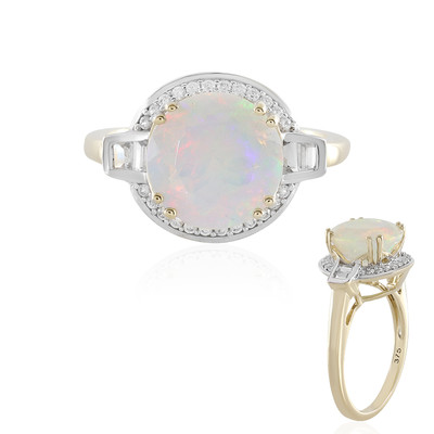 9K Welo Opal Gold Ring