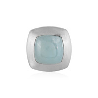 Brazilian Aquamarine Silver Pendant