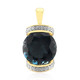 9K London Blue Topaz Gold Pendant