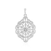 Zircon Silver Pendant