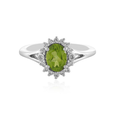 Peridot Silver Ring