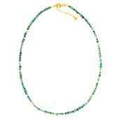 Brazilian Emerald Silver Necklace