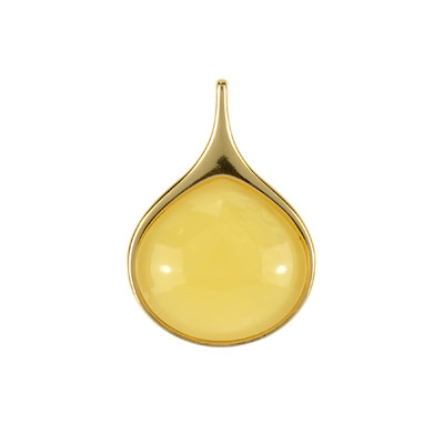 Baltic Amber Silver Pendant (dagen)