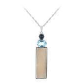 Mother of Pearl Silver Necklace