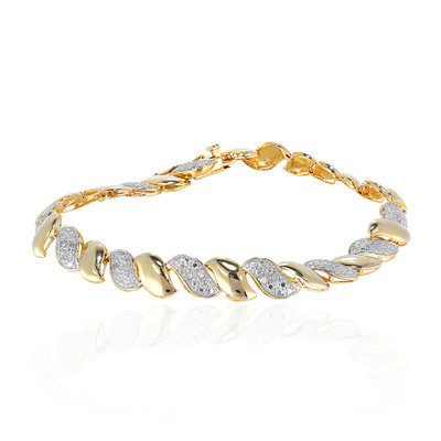 I3 (I) Diamond Silver Bracelet