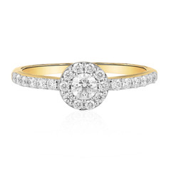 14K IF (D) Diamond Gold Ring