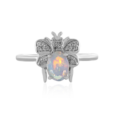 Welo Opal Silver Ring