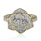 9K SI1 (G) Diamond Gold Ring (Annette)