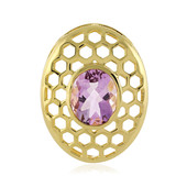 Rose de France Amethyst Silver Pendant (MONOSONO COLLECTION)