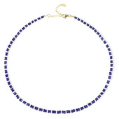 Madagascar Blue Sapphire Silver Necklace