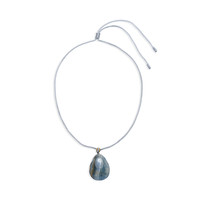 Blue Aragonite Necklace