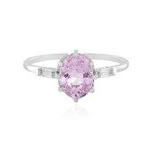 AAA Kunzite Platinum Ring