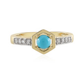 Sleeping Beauty Turquoise Silver Ring