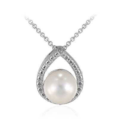 Freshwater pearl Silver Necklace