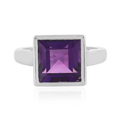 Amethyst Silver Ring (MONOSONO COLLECTION)