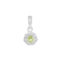 Peridot Silver Pendant