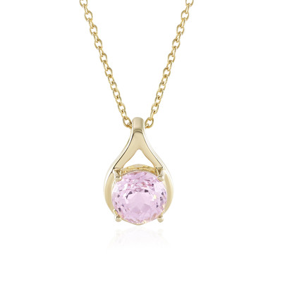 Kunzite Silver Necklace