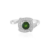 Russian Diopside Silver Ring