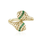 9K Zambian Emerald Gold Ring (Ornaments by de Melo)