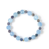 Brazilian Aquamarine Silver Bracelet