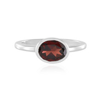 Indian Garnet Silver Ring