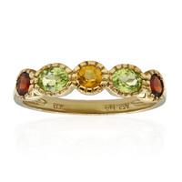 Peridot Silver Ring