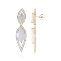 14K AAA Welo Opal Gold Earrings (SUHANA)
