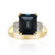 9K London Blue Topaz Gold Ring