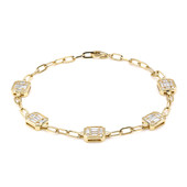 14K SI2 (H) Diamond Gold Bracelet (CIRARI)