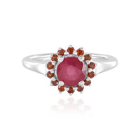 Madagascar Ruby Silver Ring