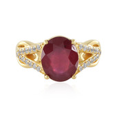 Madagascar Ruby Silver Ring