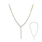 14K SI1 (G) Diamond Gold Necklace (Annette)