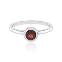 Mozambique Garnet Silver Ring