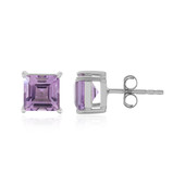 Uruguayan Amethyst Silver Earrings