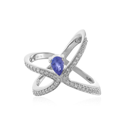 Tanzanite Silver Ring