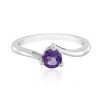 Siberian Amethyst Silver Ring