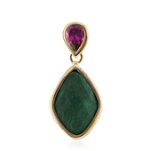 Malachite Silver Pendant