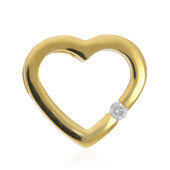 9K I3 (H) Diamond Gold Pendant
