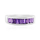 Zambian Amethyst Silver Ring