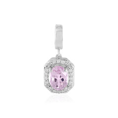 Brazilian Kunzite Silver Pendant