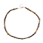 Tiger´s Eye Silver Necklace