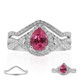 18K Pink Burmese Spinel Gold Ring (CIRARI)